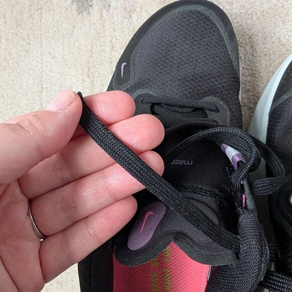 Nike Women's React Miler running shoes, Black Sunset Pulse, size 8.5 - Picture 5 of 9